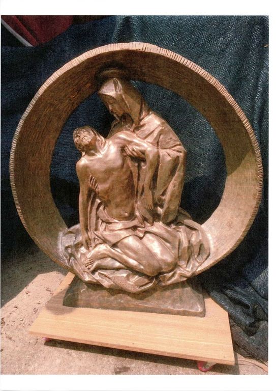 4167368 Arte sacra statua di bronzo